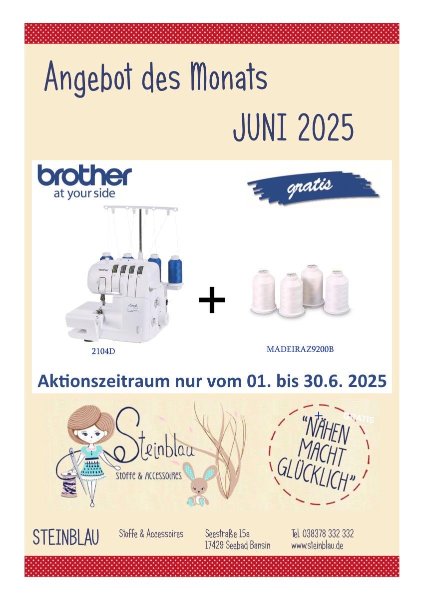 Steinblau Handarbeiten Stoffladen Bansin Usedom